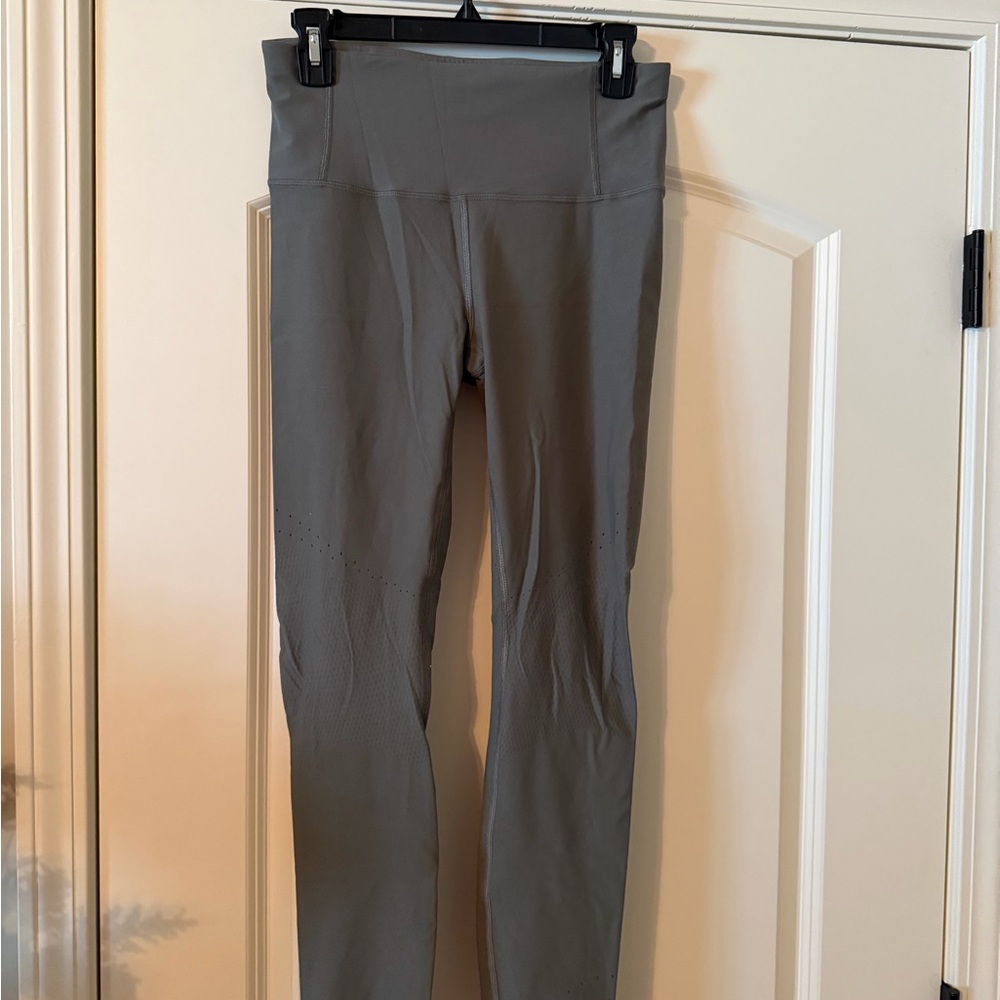 Lululemon Olive Gray Running Leggings